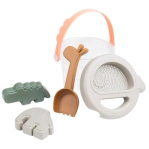 Set pěti barevn&yacute;ch hraček na p&iacute;sek Done by Deer Deer friends