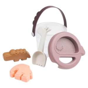 Set pěti růžov&yacute;ch hraček na p&iacute;sek Done by Deer Deer friends