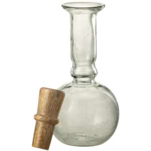 Skleněn&aacute; d&oacute;za J-line Crook I. 25 cm