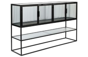 Skleněn&aacute; vitr&iacute;na DUTCHBONE BOLI 150 x 38 cm