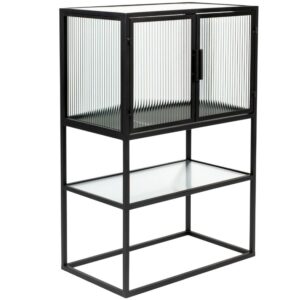 Skleněn&aacute; vitr&iacute;na DUTCHBONE BOLI 90 x 60 cm