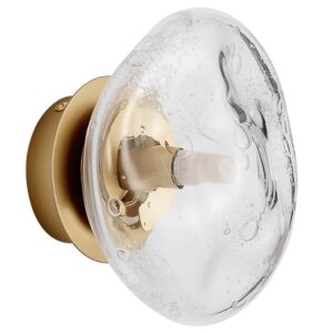 Skleněn&eacute; n&aacute;stěnn&eacute; světlo Nova Luce King 17 cm