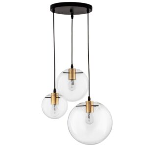 Skleněn&eacute; z&aacute;věsn&eacute; světlo Nova Luce Mirale 42