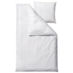 S&ouml;dahl B&iacute;l&aacute; bavlněn&aacute; sada povlečen&iacute; Noble 140 x 220 cm