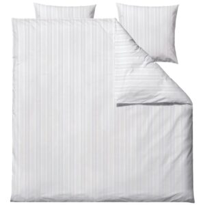 S&ouml;dahl B&iacute;l&aacute; bavlněn&aacute; sada povlečen&iacute; Noble 200 x 220 cm