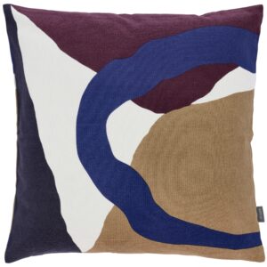 S&ouml;dahl Modr&yacute; p&eacute;řov&yacute; pol&scaron;t&aacute;ř Collage 45 x 45 cm