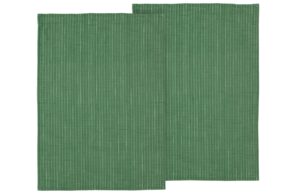 S&ouml;dahl Sada dvou zelen&yacute;ch bavlněn&yacute;ch utěrek Stripes 70 x 50 cm