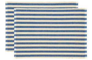 S&ouml;dahl Set dvou modr&yacute;ch prost&iacute;r&aacute;n&iacute; Stripe 48 x 33 cm