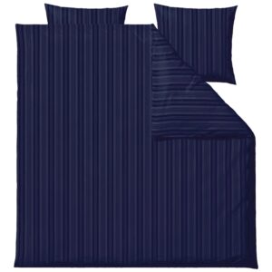 S&ouml;dahl Tmavě modr&aacute; bavlněn&aacute; sada povlečen&iacute; Noble 200 x 220 cm