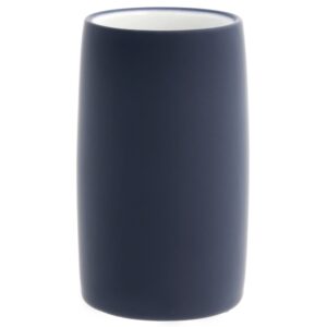 S&ouml;dahl Tmavě modr&yacute; kameninov&yacute; stojan na zubn&iacute; kart&aacute;čky Mono