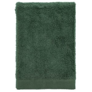 S&ouml;dahl Tmavě zelen&yacute; bavlněn&yacute; ručn&iacute;k Comfort 50 x 100 cm