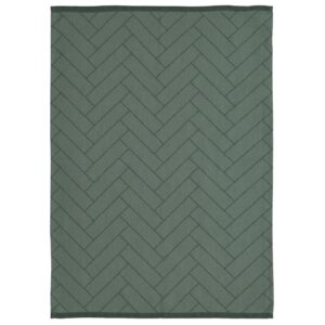 S&ouml;dahl Zelen&aacute; bavlněn&aacute; utěrka Tiles 50 x 70 cm