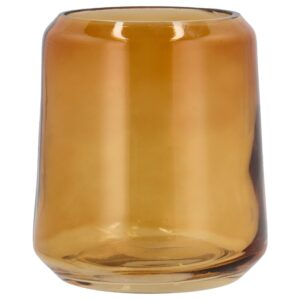 S&ouml;dahl Žlut&yacute; skleněn&yacute; stojan na zubn&iacute; kart&aacute;čky Vintage