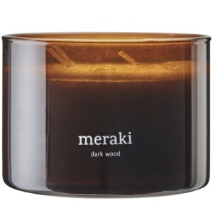 S&oacute;jov&aacute; vonn&aacute; sv&iacute;čka Meraki Dark Wood 340 g