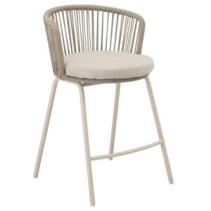 Somcasa B&eacute;žov&aacute; kovov&aacute; barov&aacute; židle Pierre 64