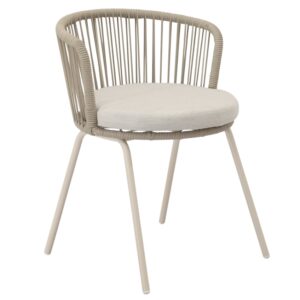 Somcasa B&eacute;žov&aacute; kovov&aacute; zahradn&iacute; židle Vilma