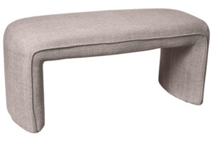 Somcasa Hnědo&scaron;ed&aacute; lavice Catania 100 cm