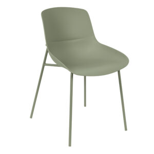 Somcasa Zelen&aacute; plastov&aacute; j&iacute;deln&iacute; židle Diletta