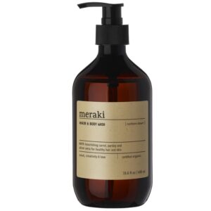 Sprchov&yacute; gel na tělo a vlasy Meraki Nothern Dawn 490 ml