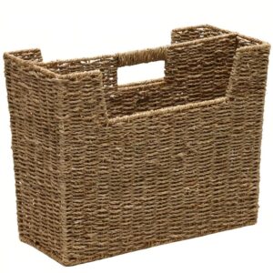 Stojan na časopisy Kave Home Guixols z př&iacute;rodn&iacute;ch vl&aacute;ken