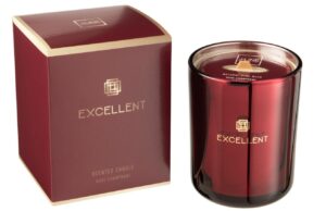 Středn&iacute; vonn&aacute; sv&iacute;čka J-line Excellent Rose Champagne