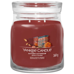 Středn&iacute; vonn&aacute; sv&iacute;čka Yankee Candle Autumn Daydream Signature