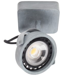 Stř&iacute;brn&eacute; kovov&eacute; bodov&eacute; světlo ZUIVER DICE