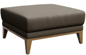 Světle hněd&aacute; kožen&aacute; podnožka MESONICA Musso