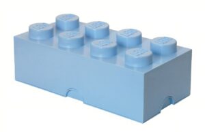 Světle modr&yacute; &uacute;ložn&yacute; box LEGO&reg; Smart 25 x 50 cm