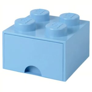 Světle modr&yacute; &uacute;ložn&yacute; box LEGO&reg; Storage 25 x 25 cm
