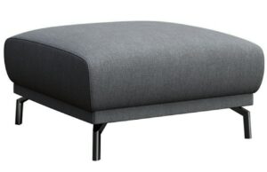 Světle &scaron;ed&aacute; l&aacute;tkov&aacute; podnožka MESONICA Puzo s černou podnož&iacute;