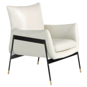 Světle &scaron;ed&eacute; kožen&eacute; křeslo Angel Cerd&aacute; No. 5042