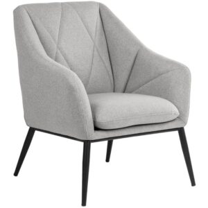 Světle &scaron;ed&eacute; l&aacute;tkov&eacute; křeslo Somcasa Kyoto