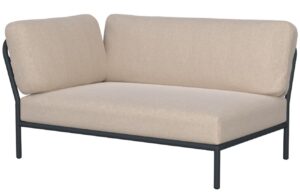 Světle &scaron;ed&yacute; l&aacute;tkov&yacute; rohov&yacute; modul HOUE Level 140 x 95 cm