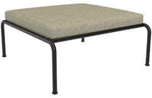 Světle zelen&aacute; čalouněn&aacute; zahradn&iacute; podnožka HOUE Avon II.