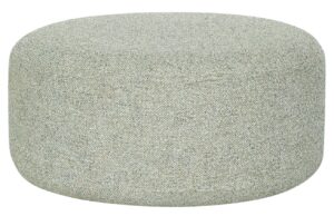 Světle zelen&yacute; čalouněn&yacute; puf H&uuml;bsch Marshmellow 70 cm