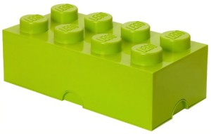 Světle zelen&yacute; &uacute;ložn&yacute; box LEGO&reg; Smart 25 x 50 cm