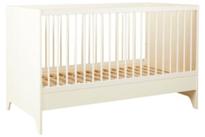 Světle žlut&aacute; dětsk&aacute; post&yacute;lka Quax Tsugi 70 x 140 cm