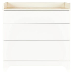 Světle žlut&aacute; n&aacute;stavba pro přebalovac&iacute; komodu Quax Tsugi