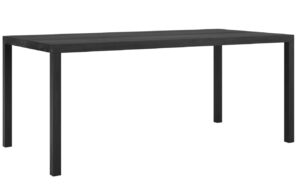 Take Me Home Čern&yacute; dubov&yacute; j&iacute;deln&iacute; stůl Fino 160 x 90 cm