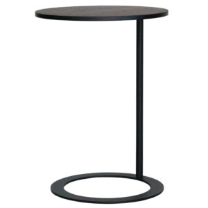 Take Me Home Čern&yacute; dubov&yacute; odkl&aacute;dac&iacute; stolek Teo 40 cm