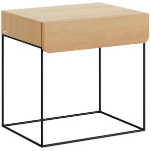 Take Me Home Dubov&yacute; nočn&iacute; stolek Rubik 45 x 35 cm