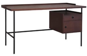 Take Me Home Ořechov&yacute; pracovn&iacute; stůl Marcel 132 x 70 cm