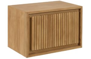 Teakov&aacute; koupelnov&aacute; skř&iacute;ňka Kave Home Taciana 60 x 40