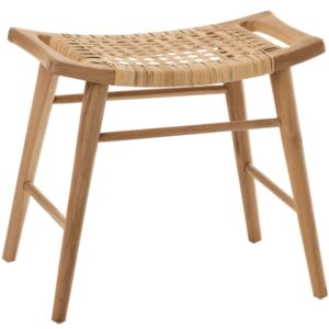 Teakov&aacute; stolička J-line Alis 47