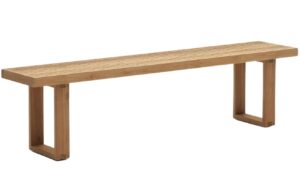 Teakov&aacute; zahradn&iacute; lavice Kave Home Canadell 210 cm