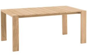 Teakov&yacute; zahradn&iacute; stůl Kave Home Victoire 240 x 110 cm