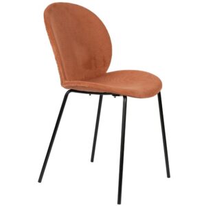Terakotově červen&aacute; man&scaron;estrov&aacute; j&iacute;deln&iacute; židle ZUIVER BONNET