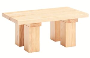 Teulat Dřevěn&yacute; konferenčn&iacute; stolek Banda 80 x 45 cm