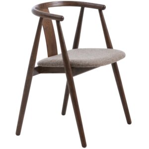 Tmav&aacute; dubov&aacute; j&iacute;deln&iacute; židle Unique Furniture Relate